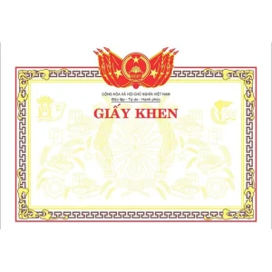 giấy khen