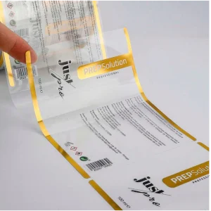 tem decal trong suốt