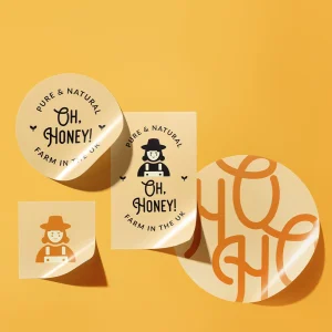 tem decal giấy