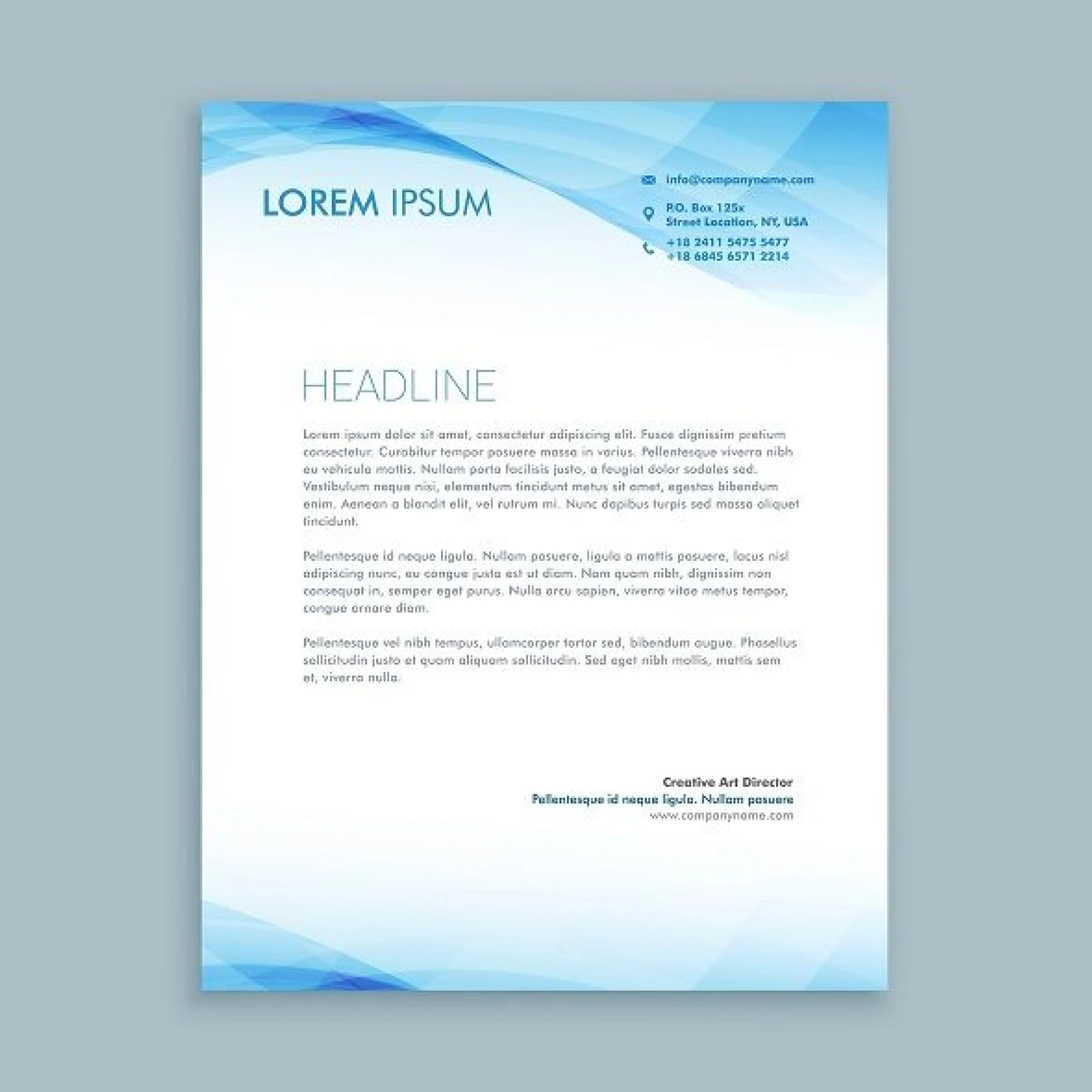 Giấy Tiêu Đề (letterhead) - Ảnh 2