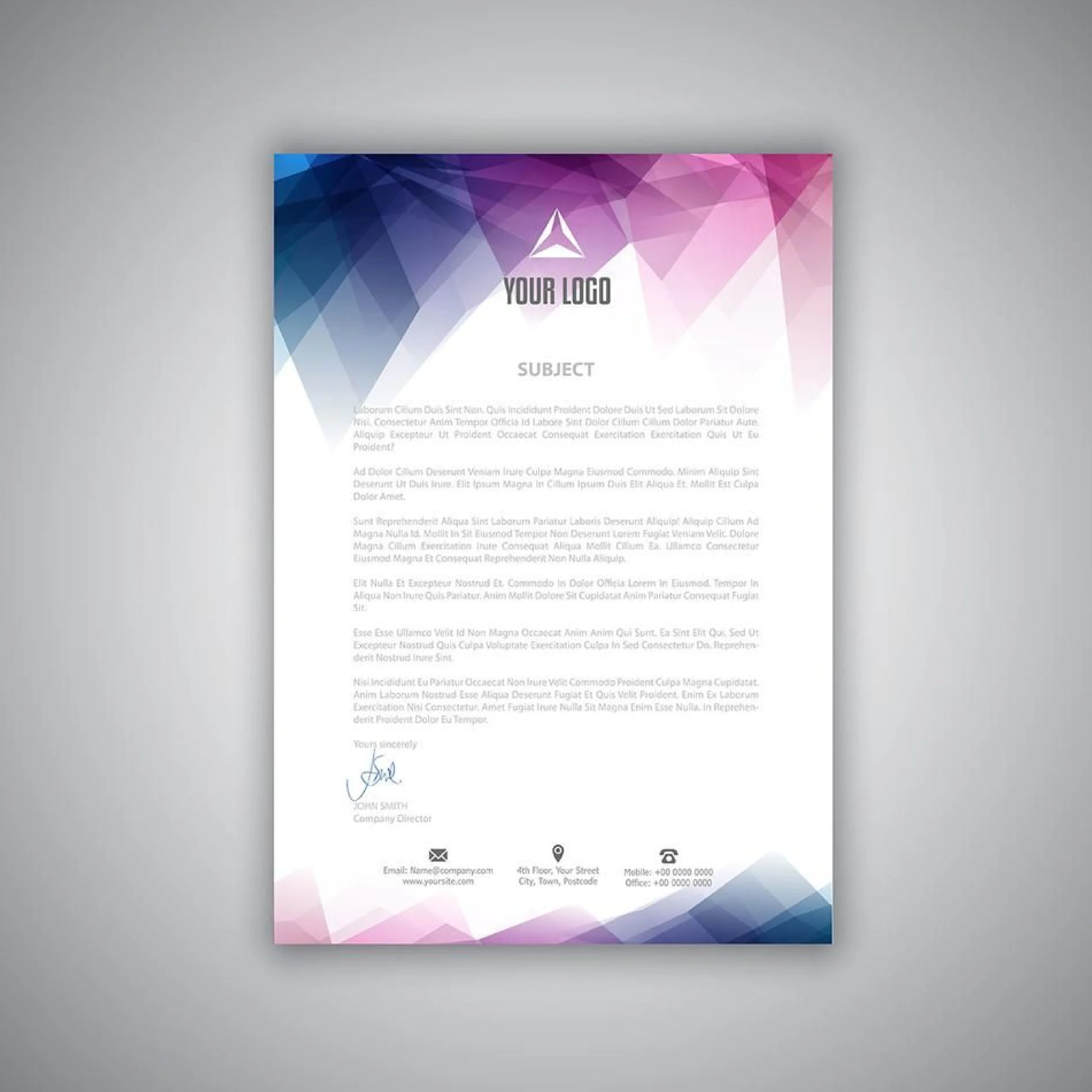 Giấy Tiêu Đề (letterhead) - Ảnh 3