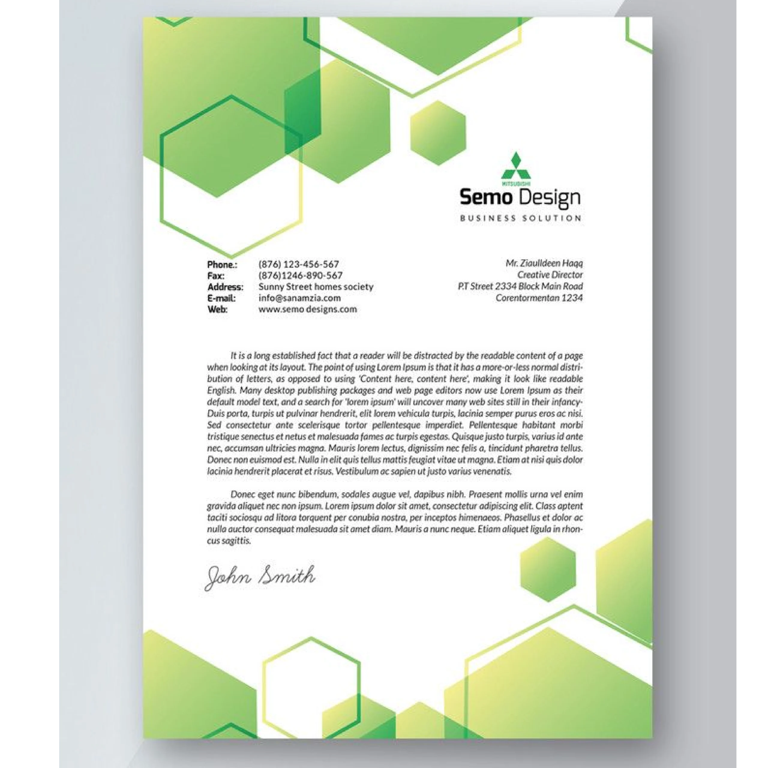 Giấy Tiêu Đề (letterhead)